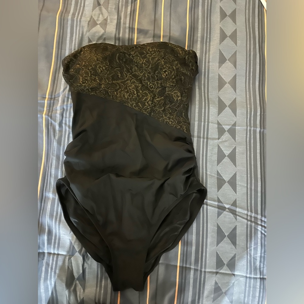 Spanx one piece bathing suit size 10
